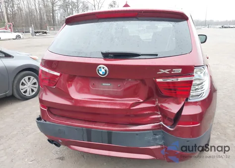 2013 BMW X3 xDrive28I from USA, damaged, VIN 5UXWX9C50D0A16188